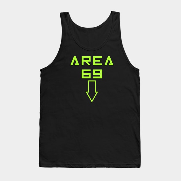 Area 69 Tank Top by TipsyCurator